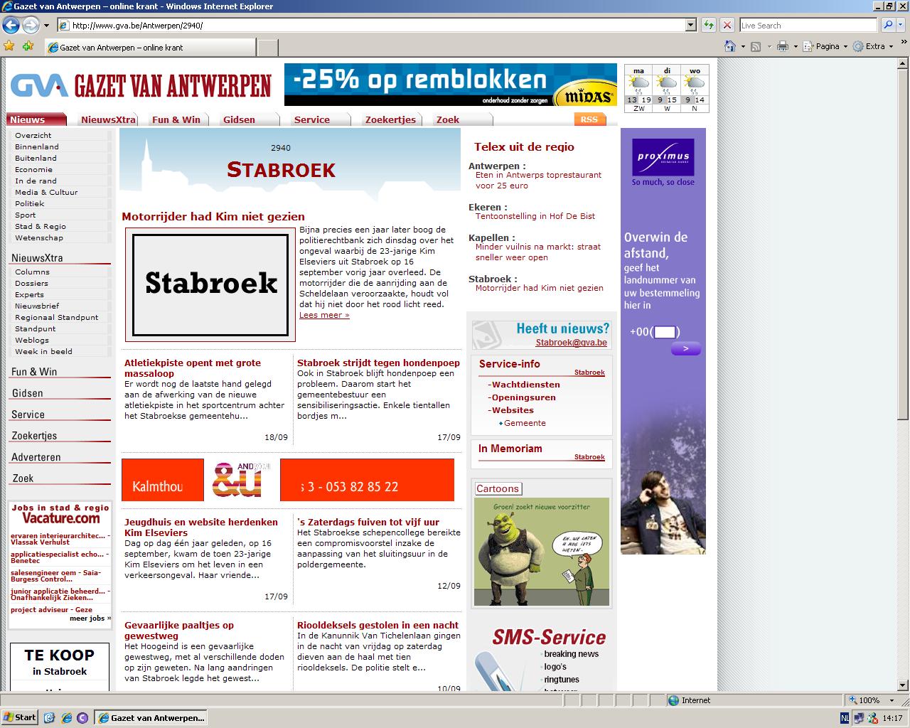 05 Gazet Van Antwerpen Online (20 09 07)